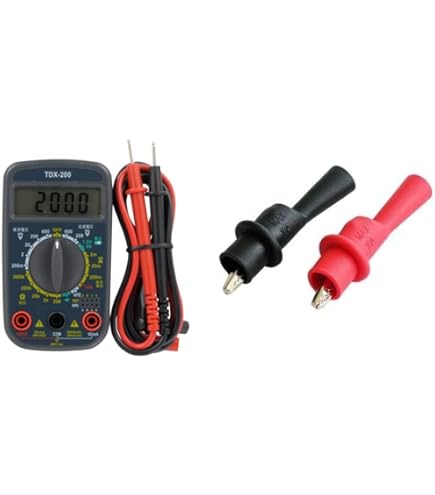 Amazon.co.jp: Ohm Electric TST-KJ830 Popular Digital Tester
